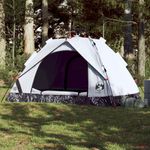 Sport si Outdoor - Camping - Corturi camping - Cort de camping 2 persoane, alb opac, setare rapida, tesatura - Infinity.ro