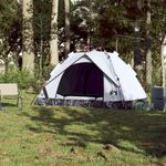 Sport si Outdoor - Camping - Corturi camping - Cort de camping 2 persoane, alb opac, setare rapida, tesatura - Infinity.ro