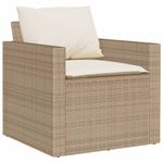 Casa si Gradina - Gradina si terasa - Mobilier exterior - Seturi mobila gradina - Set canapele de gradina cu perne, 6 piese, bej, poliratan - Infinity.ro
