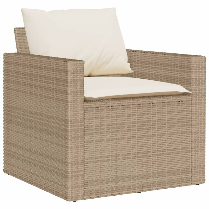 Casa si Gradina - Gradina si terasa - Mobilier exterior - Seturi mobila gradina - Set canapele de gradina cu perne, 6 piese, bej, poliratan - Infinity.ro