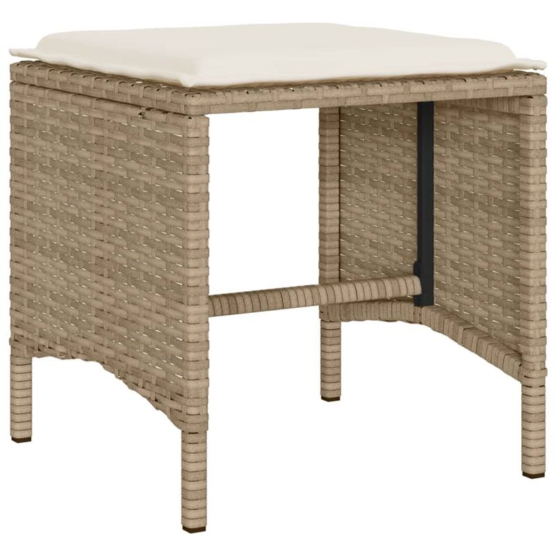 Casa si Gradina - Gradina si terasa - Mobilier exterior - Seturi mobila gradina - Set canapele de gradina cu perne, 6 piese, bej, poliratan - Infinity.ro