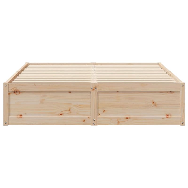 Casa si Gradina - Mobilier - Paturi si accesorii - Paturi - Cadru de pat, 150x200 cm, lemn masiv de pin - Infinity.ro