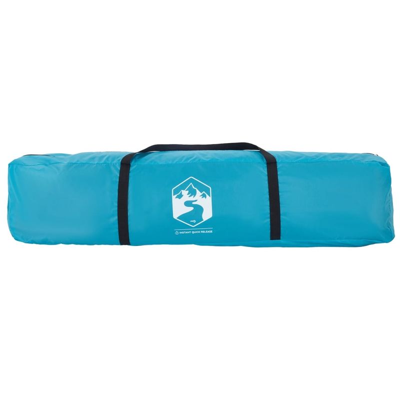 Sport si Outdoor - Camping - Corturi camping - Cort de camping cabana 4 persoane albastru cu eliberare rapida - Infinity.ro
