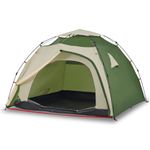 Sport si Outdoor - Camping - Corturi camping - Cort de camping cupola 4 persoane, setare rapida, verde - Infinity.ro