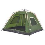 Sport si Outdoor - Camping - Corturi camping - Cort de camping cupola 5 persoane, setare rapida, verde - Infinity.ro