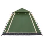 Sport si Outdoor - Camping - Corturi camping - Cort de camping cupola 5 persoane, setare rapida, verde - Infinity.ro