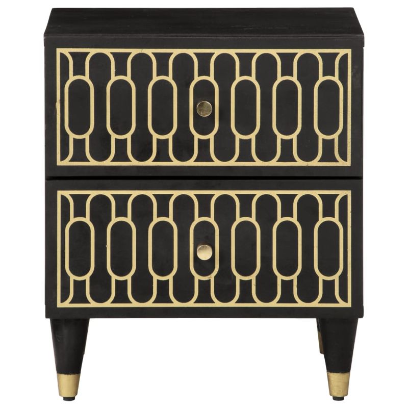 Casa si Gradina - Mobilier - Comode si corpuri - Noptiere - Noptiere, 2 buc., 40x33x46 cm, lemn masiv de acacia - Infinity.ro