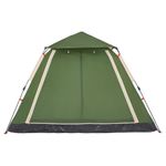 Sport si Outdoor - Camping - Corturi camping - Cort de camping cupola 5 persoane, setare rapida, verde - Infinity.ro