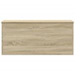 Casa si Gradina - Mobilier - Organizare si depozitare - Cutii depozitare - Cutie de depozitare stejar sonoma, 100x42x46 cm, lemn prelucrat - Infinity.ro