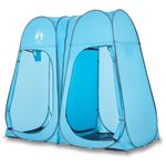 Sport si Outdoor - Camping - Corturi camping - Cort de intimitate pop-up, albastru, impermeabil - Infinity.ro