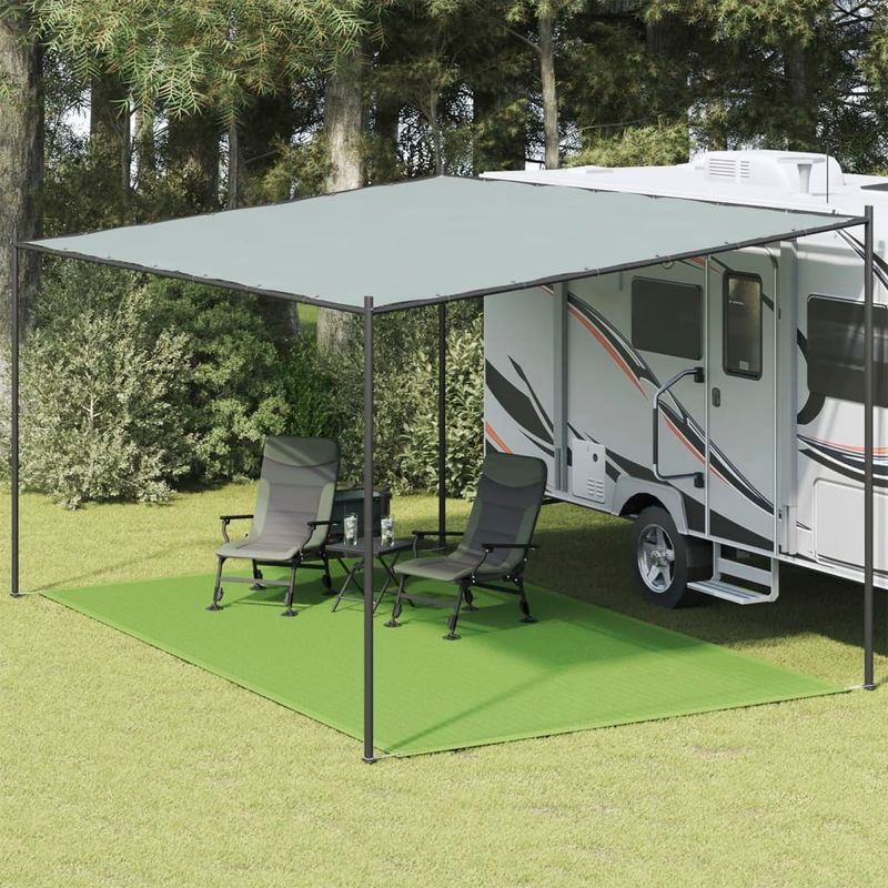 Sport si Outdoor - Camping - Accesorii corturi - Covor pentru cort, verde deschis, 300x600 cm, HDPE - Infinity.ro