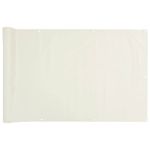 Casa si Gradina - Gradina si terasa - Garduri, panouri si accesorii - Paravan de gradina, alb, 400x120 cm, PVC - Infinity.ro