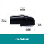 Auto si Moto - Piese auto si accesorii - Caroserie - Alte accesorii caroserie - Avertizor sonor animale BYNOVIS®, activat de vant, accesoriu auto, ultrasunet, indeparteaza animale salbatice - Infinity.ro