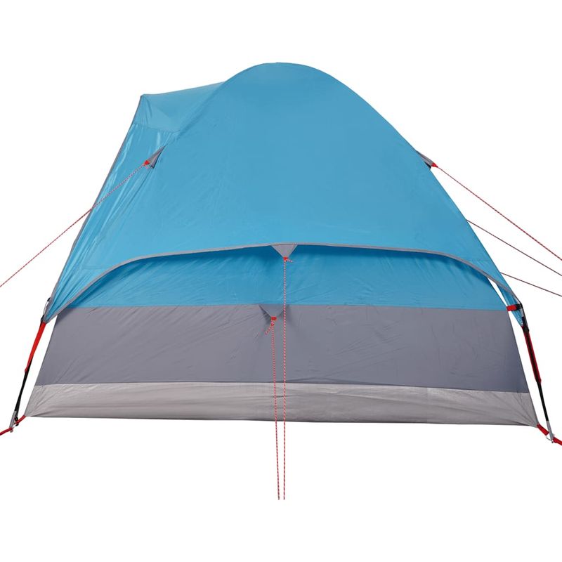 Sport si Outdoor - Camping - Corturi camping - Cort de camping cupola pentru 4 persoane, albastru, impermeabil - Infinity.ro