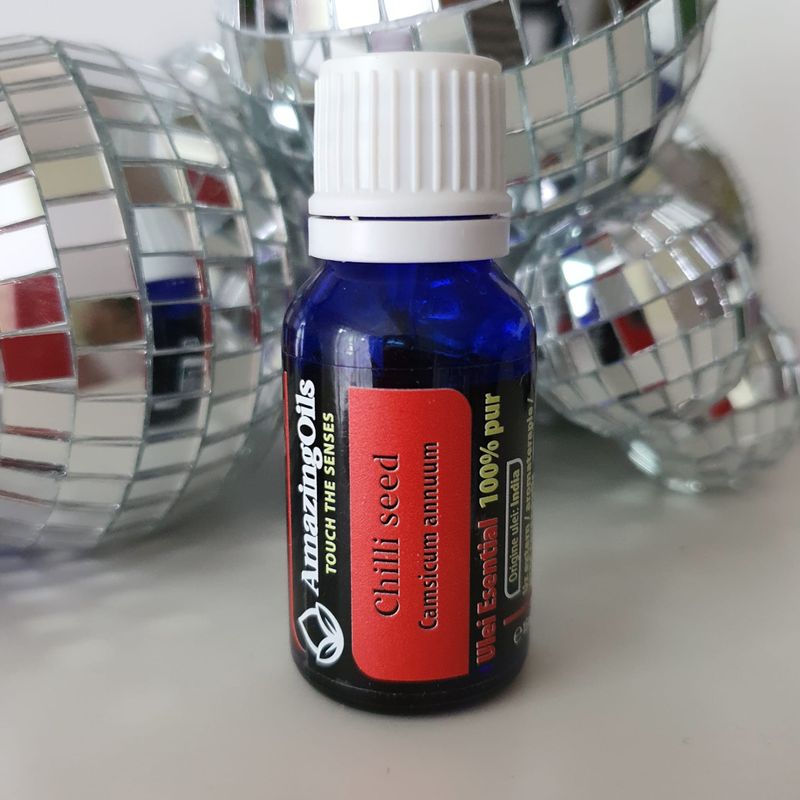 Casa si Gradina - Decoratiuni - Aromaterapie si lumanari - Uleiuri esentiale aromaterapie - Ulei esential de ardei dulce 100%pur, CHILLI (Capsicum annuum), 15 ml - Infinity.ro