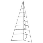 Casa si Gradina - Decoratiuni - Decoratiuni de sezon - Brad de Craciun din metal pentru decor, negru, 180 cm - Infinity.ro