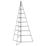 Casa si Gradina - Decoratiuni - Decoratiuni de sezon - Brad de Craciun din metal pentru decor, negru, 180 cm - Infinity.ro