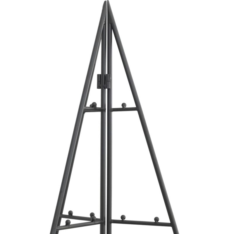 Casa si Gradina - Decoratiuni - Decoratiuni de sezon - Brad de Craciun din metal pentru decor, negru, 180 cm - Infinity.ro