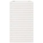 Casa si Gradina - Gradinarit si plante - Plante si ghivece - Ghivece si suporturi - Jardiniera de gradina, alb, 90x40x68,5 cm, lemn masiv de pin - Infinity.ro