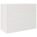 Casa si Gradina - Gradinarit si plante - Plante si ghivece - Ghivece si suporturi - Jardiniera de gradina, alb, 90x40x68,5 cm, lemn masiv de pin - Infinity.ro