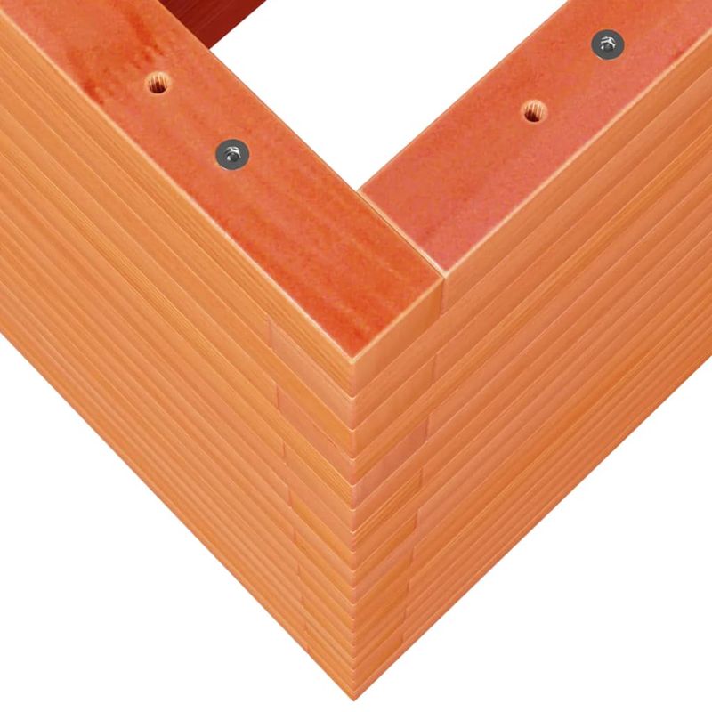 Casa si Gradina - Gradinarit si plante - Plante si ghivece - Ghivece si suporturi - Jardiniera gradina, maro ceruit, 70x40x68,5 cm, lemn masiv pin - Infinity.ro