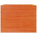 Casa si Gradina - Gradinarit si plante - Plante si ghivece - Ghivece si suporturi - Jardiniera gradina, maro ceruit, 90x60x68,5 cm, lemn masiv pin - Infinity.ro