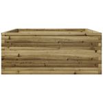 Casa si Gradina - Gradinarit si plante - Plante si ghivece - Ghivece si suporturi - Jardiniera de gradina, 110x110x49,5 cm, lemn de pin impregnat - Infinity.ro