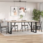 Casa si Gradina - Mobilier - Feronerie si accesorii mobila - Blaturi masa 4 buc. 100x50x1,7cm dreptunghiulare lemn masiv pin - Infinity.ro