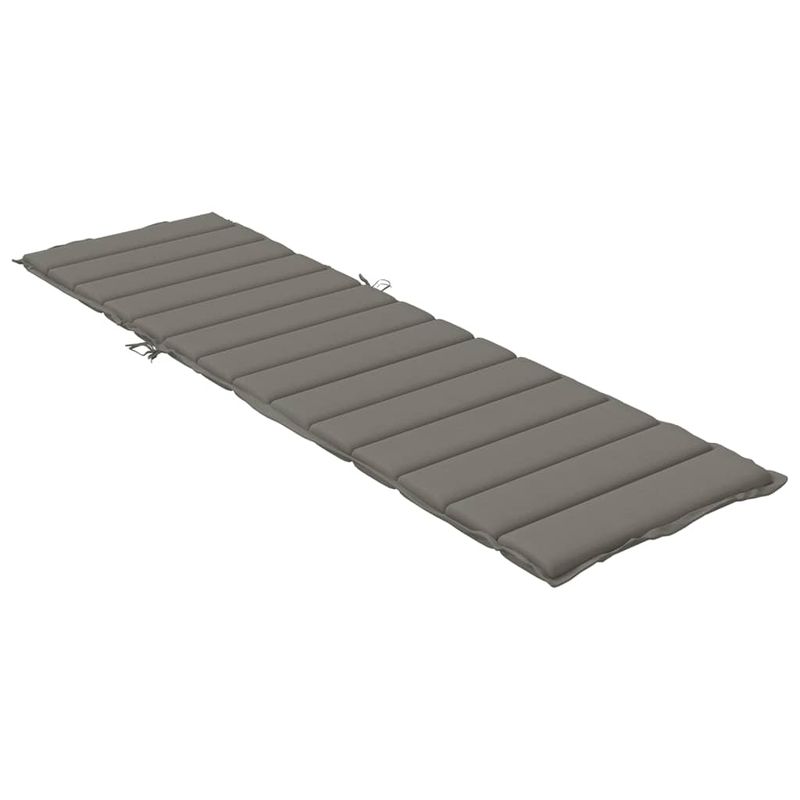 Casa si Gradina - Gradina si terasa - Mobilier exterior - Perne decorative exterior - Perna de sezlong, melanj gri inchis, 200x50x4 cm textil - Infinity.ro