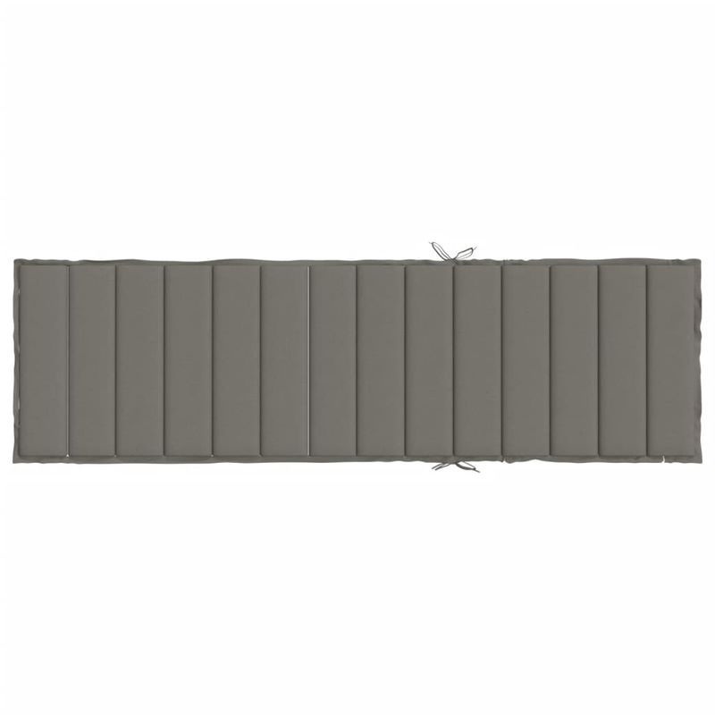 Casa si Gradina - Gradina si terasa - Mobilier exterior - Perne decorative exterior - Perna de sezlong, melanj gri inchis, 200x50x4 cm textil - Infinity.ro