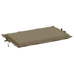 Casa si Gradina - Gradina si terasa - Mobilier exterior - Perne decorative exterior - Perna de sezlong, melanj gri taupe, 186x58x3 cm textil - Infinity.ro