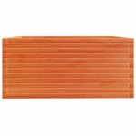 Casa si Gradina - Gradinarit si plante - Plante si ghivece - Ghivece si suporturi - Jardiniera gradina maro ceruit, 100x100x49,5 cm, lemn masiv pin - Infinity.ro