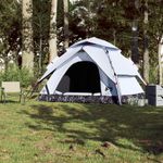 Sport si Outdoor - Camping - Corturi camping - Cort de camping 5 persoane, alb opac, setare rapida, tesatura - Infinity.ro