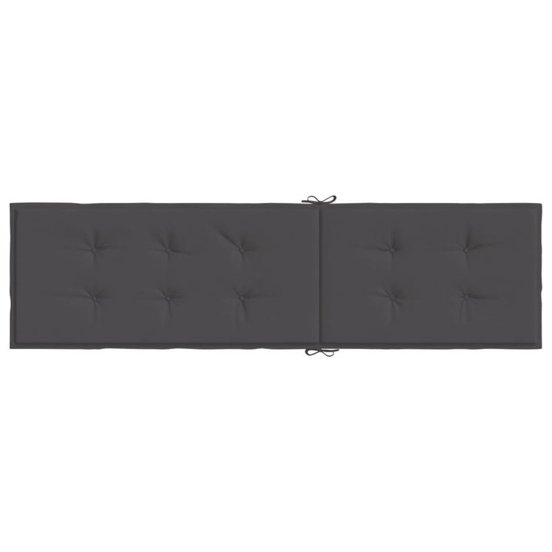 Casa si Gradina - Gradina si terasa - Mobilier exterior - Perne decorative exterior - Perna de sezlong, melanj antracit, (75+105)x 50x3 cm textil - Infinity.ro