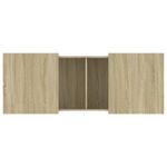 Casa si Gradina - Mobilier - Mese si birouri - Masute de cafea - Masuta de cafea, stejar sonoma, 100x55x40 cm, lemn prelucrat - Infinity.ro