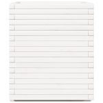 Casa si Gradina - Gradinarit si plante - Plante si ghivece - Ghivece si suporturi - Jardiniera de gradina, alb, 90x60x72,5 cm, lemn masiv de pin - Infinity.ro