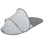 Sport si Outdoor - Camping - Corturi camping - Cort de plaja pop-up, gri, impermeabil - Infinity.ro