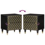 Casa si Gradina - Mobilier - Comode si corpuri - Noptiere - Noptiere, 2 buc., 40x33x46 cm, lemn masiv de acacia - Infinity.ro