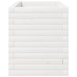 Casa si Gradina - Gradinarit si plante - Plante si ghivece - Ghivece si suporturi - Jardiniera de gradina, alb, 90x40x49,5 cm, lemn masiv de pin - Infinity.ro