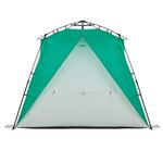 Sport si Outdoor - Camping - Corturi camping - Cort camping 4 persoane verde marin impermeabil setare rapida - Infinity.ro