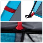 Sport si Outdoor - Camping - Corturi camping - Cort de camping cabana 4 persoane albastru cu eliberare rapida - Infinity.ro
