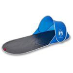 Sport si Outdoor - Camping - Corturi camping - Cort de plaja pop-up, albastru azur, rezistent la apa - Infinity.ro