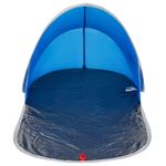 Sport si Outdoor - Camping - Corturi camping - Cort de plaja pop-up, albastru azur, rezistent la apa - Infinity.ro