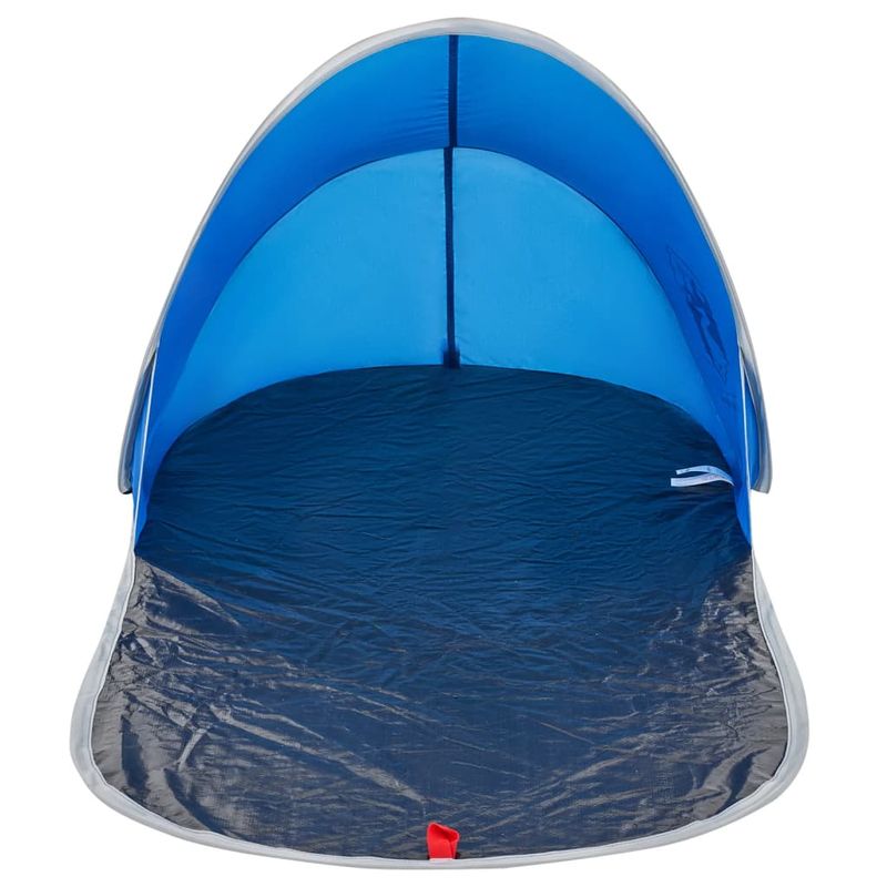 Sport si Outdoor - Camping - Corturi camping - Cort de plaja pop-up, albastru azur, rezistent la apa - Infinity.ro