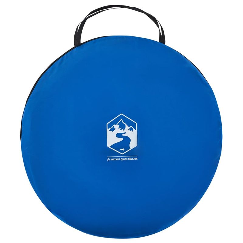 Sport si Outdoor - Camping - Corturi camping - Cort de plaja pop-up, albastru azur, rezistent la apa - Infinity.ro