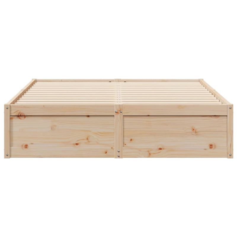 Casa si Gradina - Mobilier - Paturi si accesorii - Paturi - Cadru de pat, 140x200 cm, lemn masiv de pin - Infinity.ro