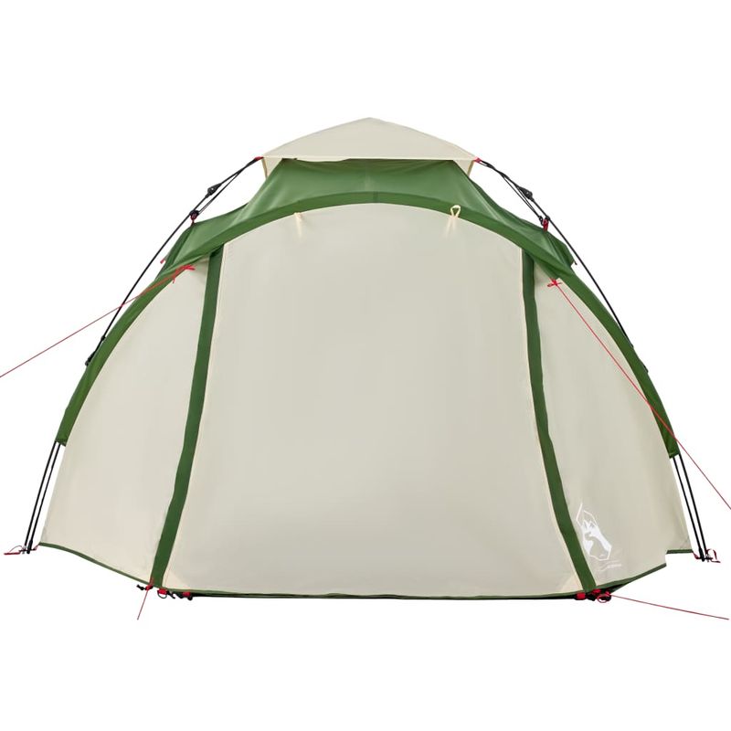 Sport si Outdoor - Camping - Corturi camping - Cort de camping cupola 3 persoane, setare rapida, verde - Infinity.ro
