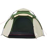 Sport si Outdoor - Camping - Corturi camping - Cort de camping cupola 3 persoane, setare rapida, verde - Infinity.ro