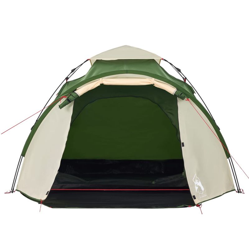 Sport si Outdoor - Camping - Corturi camping - Cort de camping cupola 3 persoane, setare rapida, verde - Infinity.ro