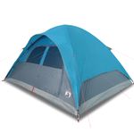 Sport si Outdoor - Camping - Corturi camping - Cort de familie cupola, 6 persoane, albastru, impermeabil - Infinity.ro